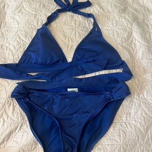 Navy bikini size S